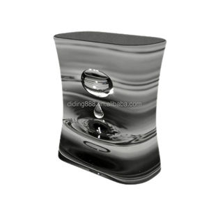 Table et comptoir d'exposition pliables rectangulaires portables avec stand <span class=keywords><strong>pop</strong></span>-up, éclairage LED, durables et faciles à assembler - Product Image 6