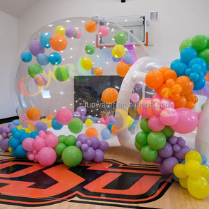 Casa Gonfiabile Portatile per Bambini da Esterno 3m 5m, Castello Bianco Trasparente, Tenda a Bolle Gonfiabile per Saltare in Vendita - Product Image 3