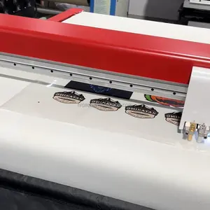 Industriële Stof Digitale Flatbed Cutter Plotter Dtf Filmsnijmachine Sticker Snijmachine