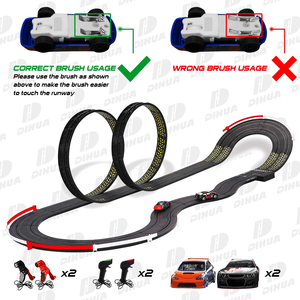 Circuit de course de slot cars électrique Super Loop avec deux voitures pour des courses doubles, jeu de course amusant pour garçon, meilleur cadeau pour les enfants - Product Image 5