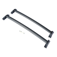 Barra cruzada de techo de aleación de aluminio para coche Honda, accesorio de barra de techo para modelo CRV 2002, 2003, 2004, 2005, 2006