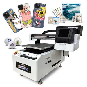 Imprimante à jet d'encre UV à plat A3 A2 Prix d'usine Stylo Boîte cadeau Pvc Machines d'impression de cartes