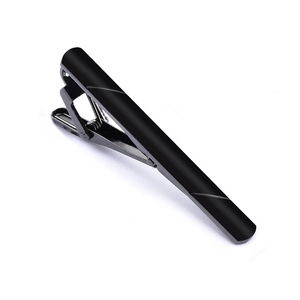 Clip de corbata con logotipo personalizado DIY, Pin de barra de corbata colorido Simple de cobre y Metal para hombres, abrazaderas de cierre de decoración personalizadas - Product Image 5