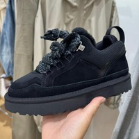 Botas de Invierno Clásicas para Mujer, Diseño 2026, Alta Calidad, Casuales, para Interiores y Exteriores, de Satén y Gamuza, con Plantilla de Piel