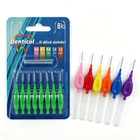 Brosses interdentaires jetables COOLFEEL de qualité supérieure, écologiques, colorées, pour l'hygiène bucco-dentaire, en nylon Dupont, pour un nettoyage optimal