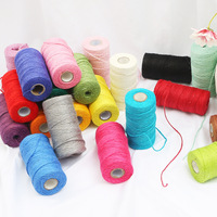 En gros 2mm Jute Cordon Bondage Corde pour Shibari 23 Couleur DIY Utiliser 3 Brins Coton Chanvre 10 Mètres
