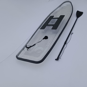 Tabla de SUP Transparente de Policarbonato Cristalino con Fondo Transparente para Surf de Remo - Product Image 4