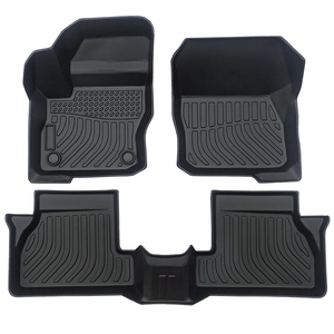 Tapis de voiture pour <span class=keywords><strong>Ford</strong></span> <span class=keywords><strong>Focus</strong></span> 2012-2020 vente en gros 3D TPE tapis de sol de voiture tapis de coffre doublure de voiture accessoires d'intérieur - Product Image 1