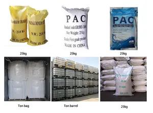 Amostra livre pac polyalumínio choride para indústria e tratamento de água potável