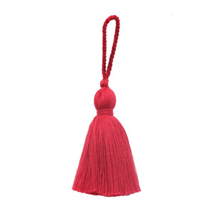 11cm <span class=keywords><strong>de</strong></span> Long coton glands frange avec accrocher ligne corde bricolage artisanat gland balancent couture rideaux vêtement décoration <span class=keywords><strong>de</strong></span> la maison accessoires - Product Image 2