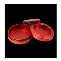 Boîte à snus en aluminium anodisé usinée sur mesure par CNC, conteneur à snus en métal, boîte à snus en acier inoxydable
