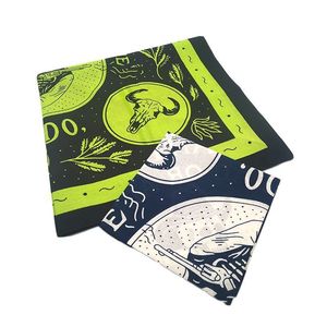 Pañuelos de Cabeza con Diseño de Calavera de 22 x 22 Pulgadas para Hombre, 100% Algodón, Pañuelo <span class=keywords><strong>Pirata</strong></span> con Esqueleto, Pañuelo Deportivo para la Cara, Bandanas para Hombre - Product Image 3