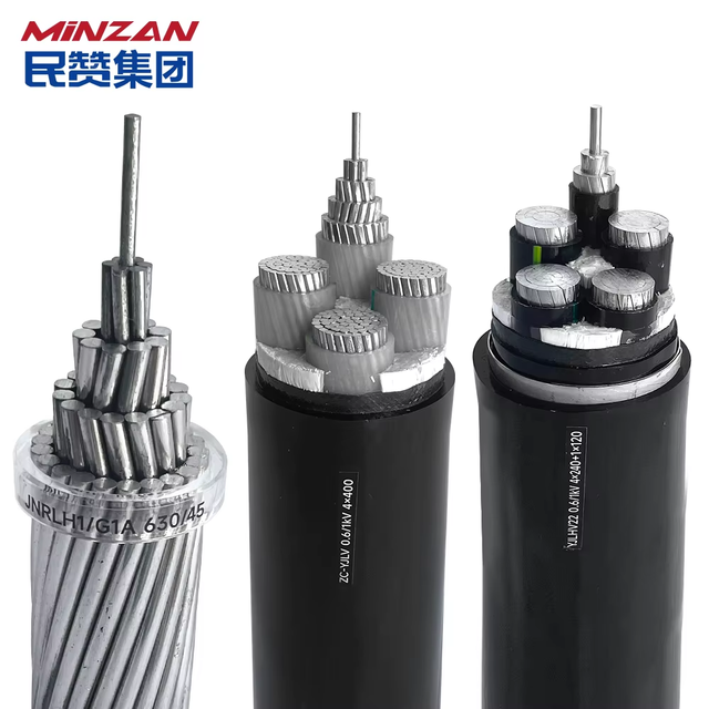YJV/YJV22/YJLV/YJLV22 0.6/1KV Aluminum XLPE PVC Steel Armor Construction Use Power Cable 6mm