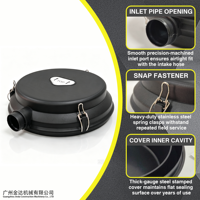 Ensemble de couvercle de filtre à air 6001841510 600-184-1510 pour excavatrice Komatsu PC300 PC340 PC350 PC360 PC380