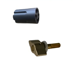 Pièces de tournage CNC Services d'usinage CNC Pièces métalliques en acier inoxydable aluminium laiton-Tournage de tour d'écrou de boulon d'arbre de tige de broche - Product Image 4