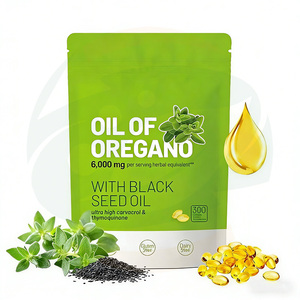 Capsules de gel mou de  <span class=keywords><strong>huile</strong></span> <span class=keywords><strong>d</strong></span>'origan de qualité supérieure China-Herb, produit de santé, capsules de gel mou <span class=keywords><strong>d</strong></span>'<span class=keywords><strong>huile</strong></span> <span class=keywords><strong>d</strong></span>'origan pour des cheveux, une peau et des ongles sains - Product Image 1