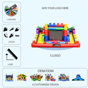 บ้านลมเป่าลมแบบตัวต่อ บ้านเด้งดึ๋ง บ้านลมเป่าลมสำหรับขาย - Product Image 5