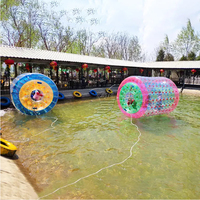 Prix de gros ballon gonflable à bille roulante pour jeu d'eau ballons roulants gonflables à vendre