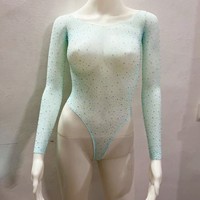 Sous-vêtements sexy en maille ajustés, vêtements en résille, lingerie érotique exotique transparente pour femme, chaussettes en maille à poitrine ouverte
