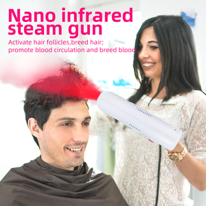 Machine à Vapeur Infrarouge Infrarouge Nano Micromist Pistolet Vapeur pour la Croissance des <span class=keywords><strong>Cheveux</strong></span>, Soins du Cuir Chevelu, 3 en 1, pour Salon, Usage Domestique - Product Image 2