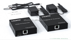 150M HDMI Extender melalui IP melalui Cat5e Cat6 RJ45 kabel Ethernet jaringan 1080P dapat banyak untuk menampilkan banyak penerima pemancar <span class=keywords><strong>Video</strong></span> - Product Image 6