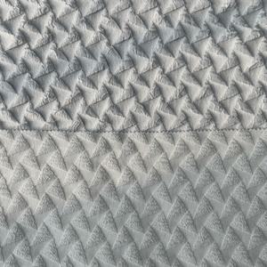 Commercio all'ingrosso <span class=keywords><strong>Fukuro</strong></span> tessuto in poliestere goffrato Jacquard Stocklot tessuto con texture in rilievo 3D dimensionale Pattern Design per indumento - Product Image 3