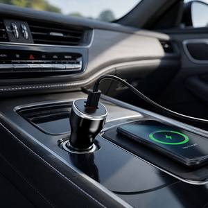 Cargador <span class=keywords><strong>de</strong></span> Coche USB C Doble <span class=keywords><strong>de</strong></span> 12V, 30W PD, <span class=keywords><strong>33W</strong></span> PPS, 18W QC, 51W, Resistente al Fuego, Fabricación Directa <span class=keywords><strong>de</strong></span> Fábrica OEM ODM - Product Image 4
