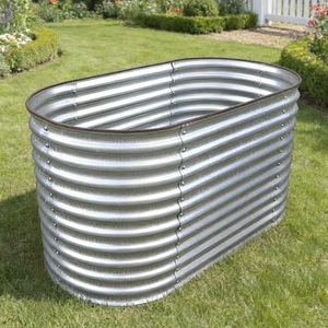 Yzvertak — lit de <span class=keywords><strong>jardin</strong></span> surélevé en <span class=keywords><strong>acier</strong></span> <span class=keywords><strong>galvanisé</strong></span>, meilleure qualité, pour jardinière de légumes - Product Image 1