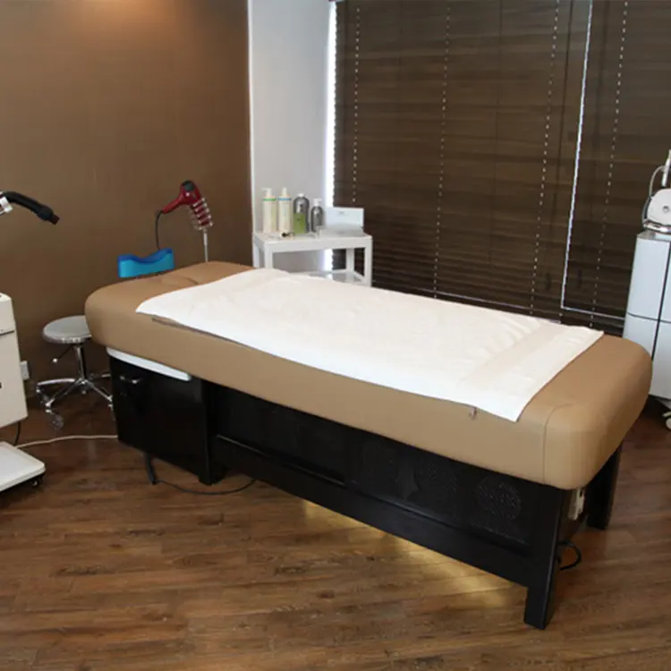 Çok fonksiyonlu masaj salonu şampuan istasyonu berber dükkanı için özel hidroterapi yatak yıkama ünitesi masaj şampuan yatak ekipmanları