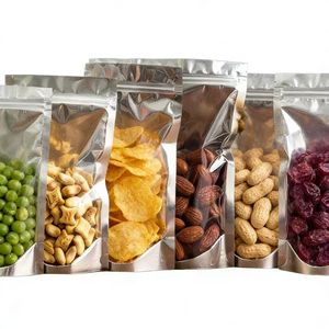 Sacs d'emballage alimentaire personnalisés en Mylar avec fermeture éclair, impression hélio, design sur mesure, populaires en usine - Product Image 2