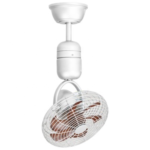 D094 Energy Saving 360 Revolving <b>Wall</b> Bracket Ceiling <b>Fan</b> Oscillating Decorative Antique <b>Wall</b> Mounted <b>Fan</b> <b>With</b> <b>Remote</b> Control - Product Image 1