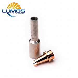 Buses de soudage au laser en cuivre robustes M16 pour torche laser SUP21 SUP23 |   Buse laser à fibre portative résistante à la chaleur - Product Image 5