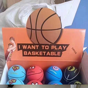 Jeu de basket-ball pour enfants de 2 à 4 ans, I Want To Play Basketable Jumping Ball TPE - Product Image 3