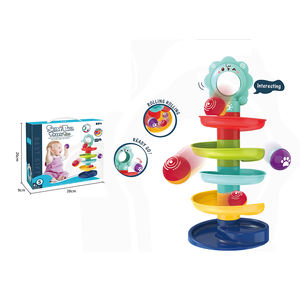 Jouet de puzzle à billes roulantes pour enfants, jouet à billes roulantes avec son - Product Image 5