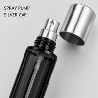 Flacon de parfum vide en verre 35 ml, bordeaux métallisé avec bouchon doré, flacon atomiseur de voyage rechargeable, vente en gros, étiquette personnalisée