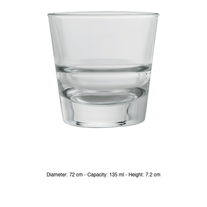 แก้วทรงกรวยแบบซ้อนได้ 13.5 ซล. โบร์โกโนโว สูง 7.2 ซม. เส้นผ่านศูนย์กลาง 7.2 ซม. - Product Image 3