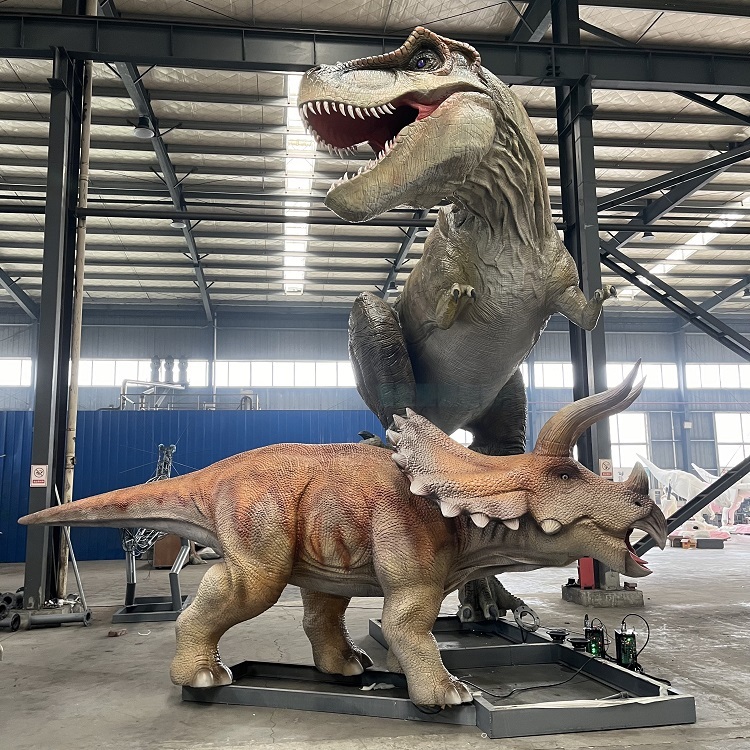 10mT-Rex et 5mTricératops