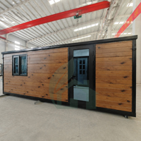 Maison préfabriquée économique à 3 chambres, prête à l'emploi, extensible, type conteneur, mobile, modulaire, cabane pour bureau ou résidence