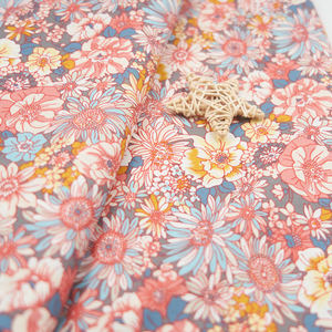 Chinês Algodão Popeline Tecido Mão Macia Sentindo Pequena Flor Impresso para Home Decor Hospital Craft Bag Camisa-para Meninos - Product Image 5