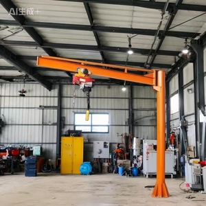 رافعة كابولية مثبتة على عمود بسعة 1-5 طن، دوران 360 درجة °   دوران كهربائي، مدى 3 أمتار - Product Image 3