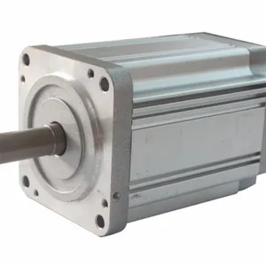 1200 U/min 250W DC 24V 80mm quadratischer bürstenloser Motor 14mm Wellen durchmesser, Wellenlänge kunden spezifisch