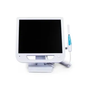 Inalámbrico económico más nuevo con soporte para Monitor de pantalla de 17 pulgadas, silla dental, cámara intraoral
