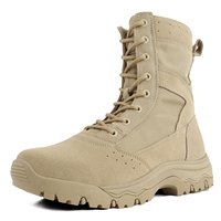 LUDEY-111 Nouvelle Arrivée 2025 – Bottes tactiques de désert pour hommes, idéales pour la randonnée, le travail, l'entraînement et les voyages en milieu désertique – Chaussures en caoutchouc
