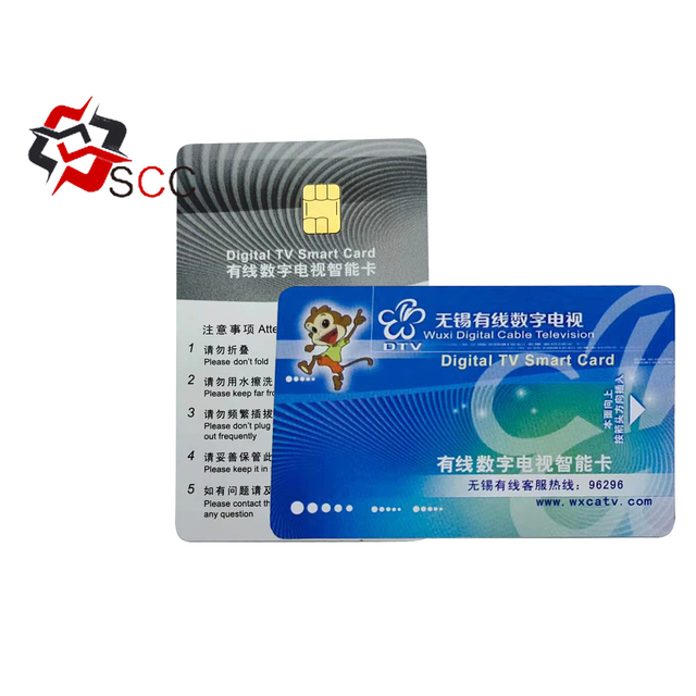 Factory Supplying Printable 6PIN / 8PIN Sle4406 Contact Smart Ic Card