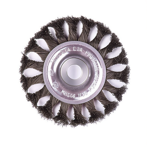 แปรงกลมแบบมีปมบิดเกลียว M14 แปรงขัดเหล็กสำหรับขัดโลหะ - Product Image 2