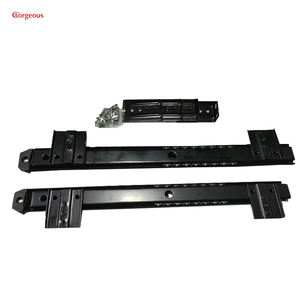 รางเลื่อนคีย์บอร์ดแบบลูกปืนสองทาง ขนาด 27 มม. 35 มม. ปรับได้ ยืดออกได้เต็มที่ แบบรางเลื่อนสำหรับลิ้นชักคีย์บอร์ด - Product Image 6