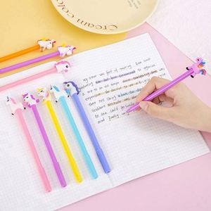 Student Office Gel Pen Soft Rubber Head Neutral Black Non-Erasable Custom Logo 0.5mm Writing Width Promotional Mairun Brand - Product Image 4