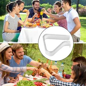 24 pièces de pinces pour <span class=keywords><strong>nappe</strong></span> transparentes et transparentes <span class=keywords><strong>pince</strong></span> pour <span class=keywords><strong>nappe</strong></span> en plastique <span class=keywords><strong>pince</strong></span> pour couverture de table coupe-vent - Product Image 6