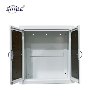 CHNSMILE Boîtier électrique extérieur à double porte personnalisé Boîtier en acier inoxydable Acier galvanisé OEM Usine sur mesure en aluminium - Product Image 5