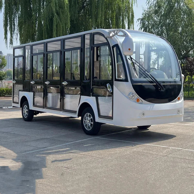 China Fabricação Sightseeing 11 Seater Electric Tour Shuttle Bus